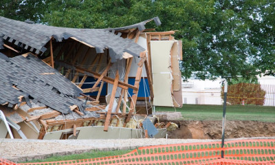 Sinkhole Property Damage Insurance Claim