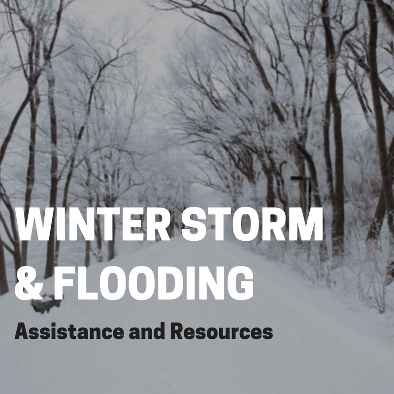 Winter Storm & Flooding Resources and Assistance